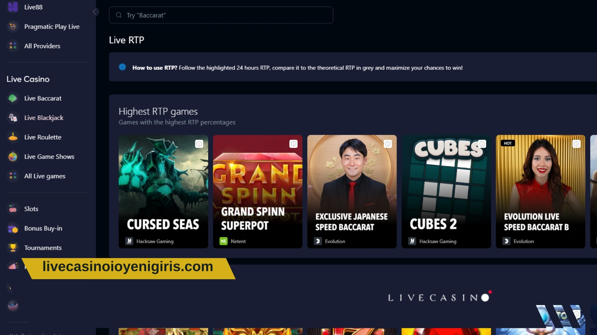 Livecasino.io Güvenilir Mi