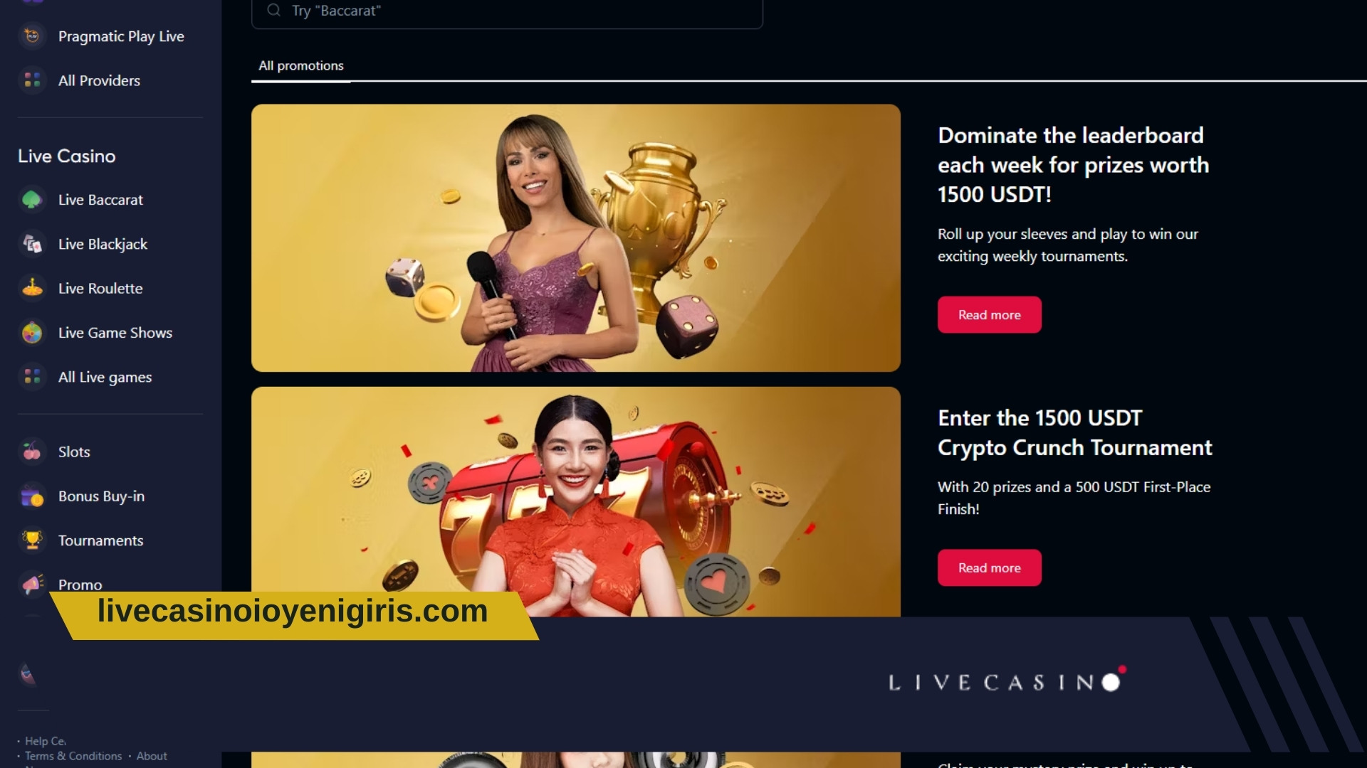 Livecasino.io Hakkında